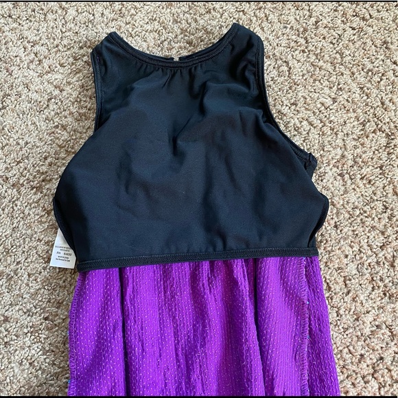 Weissman Dance purple and teal sequin tank top - Picture 5 of 5
